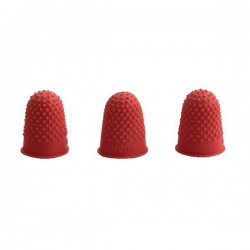 Red Rubber Thimblettes Size...