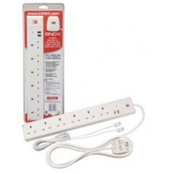 Power Strip - UK Mains 6 Way SP
